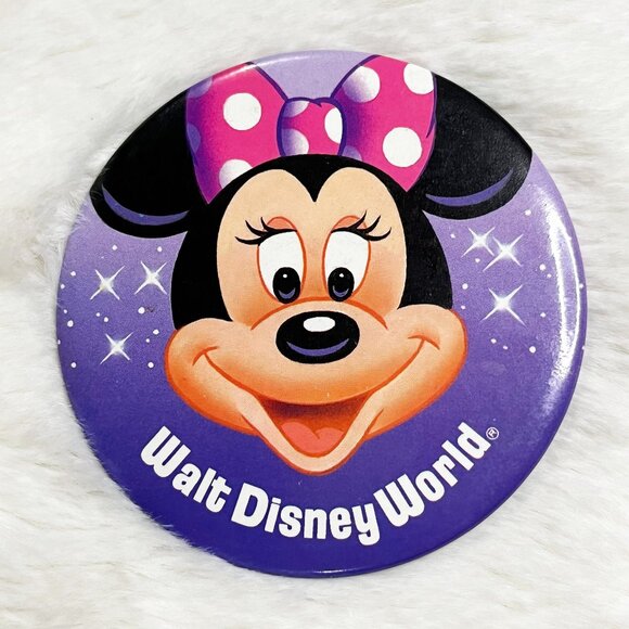 🔮‎ 5/$25 Vintage Disney World Minnie Mouse Pin - Picture 1 of 2